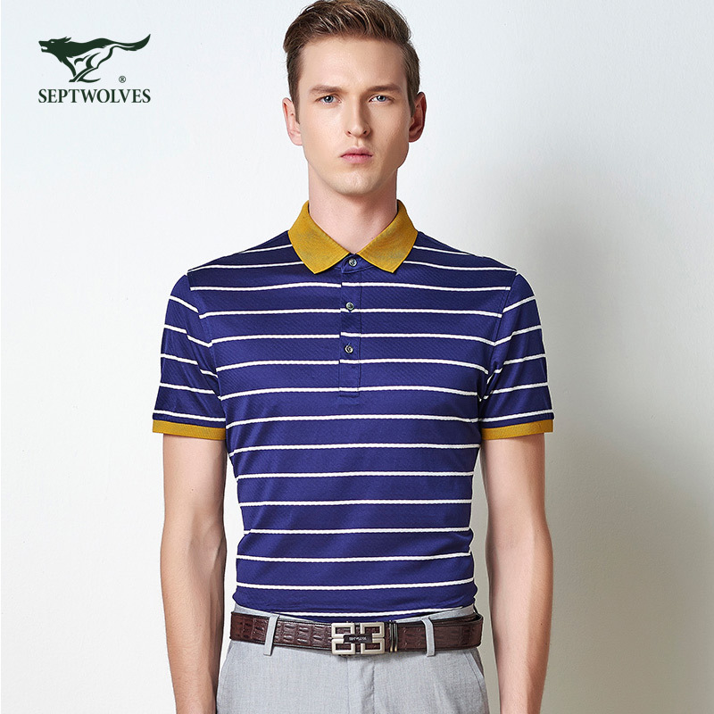 七匹狼septwolves男士t恤