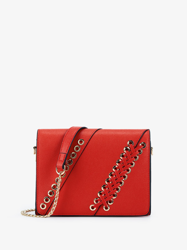 欧米omi2019新款 斜挎包女夏季小包单肩包织带女包