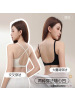 露背大曲线小胸聚拢显大无痕内衣女加厚无钢圈平胸专用美背文胸罩