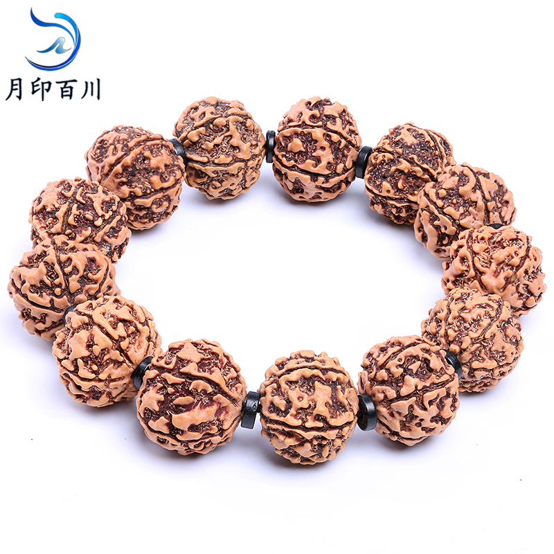 月印百川 精选六瓣金刚菩提手串天然金刚菩提佛珠手链18mm