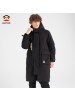 Paul Frank/大嘴猴秋冬羽绒服男韩版连帽中长款字母印花外套X
