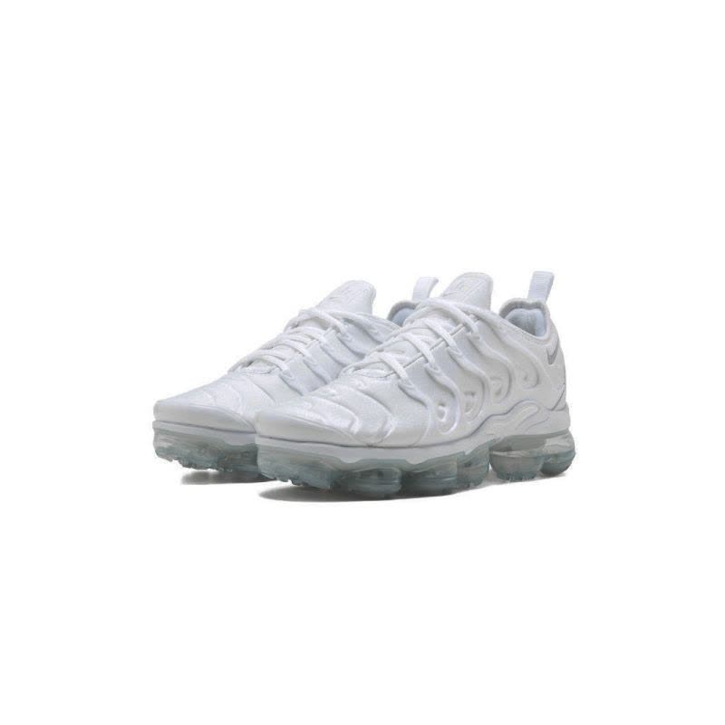 NIKE耐克男鞋AirVapormaxPlus白武士气垫缓震跑步鞋924453-10图片