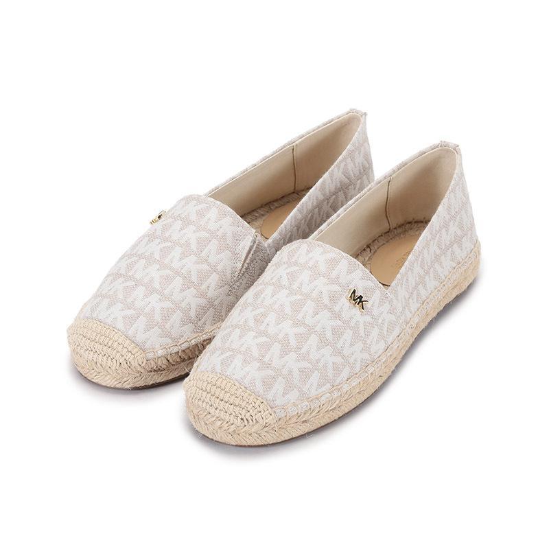 迈克科尔斯michaelkorsmk女鞋织物渔夫鞋麻编鞋平底鞋40t1knfp1y
