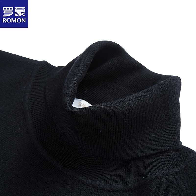 罗蒙高领保暖羊毛衫8WYMS1688