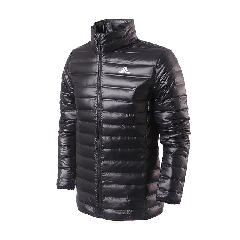 【自营】adidas阿迪达斯男服羽绒服外套保暖轻便休闲运动服BS1588 L BS1588黑色