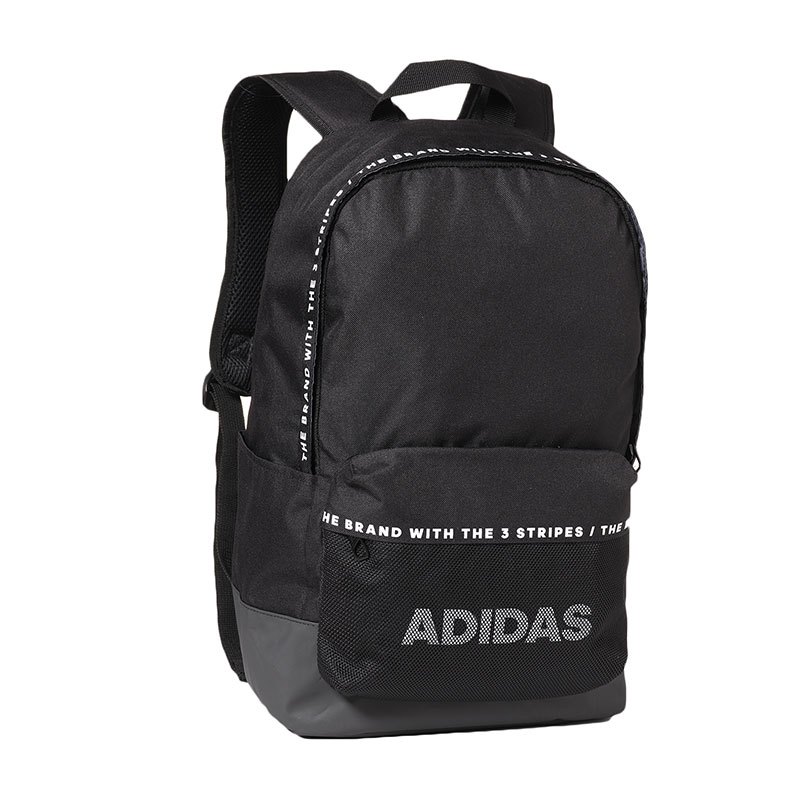 【自营】adidas女包双肩包训练书包休闲运动配件DM2887 DM2887黑+白