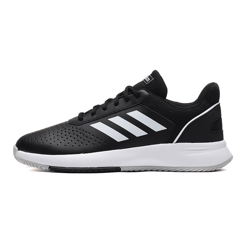 adidas男鞋网球鞋网球训练实战运动鞋F36717 F36717黑色/白色