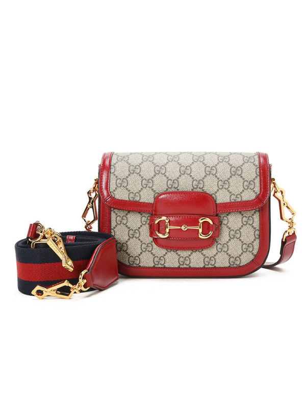 GUCCI GUCCI 1955 马鞍包 马衔扣 老花 658574