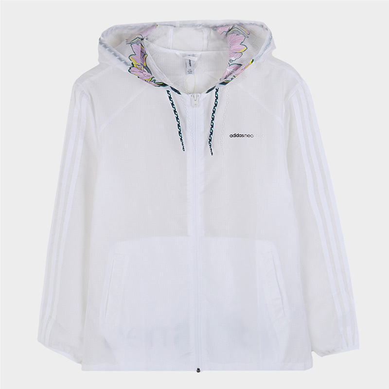 Adidas阿迪达斯 NEO女子W CS FLO WB WV防风服EJ7090
