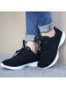SKECHERS斯凯奇GO WALK 4 女士轻质绑带健步鞋运动鞋14913/BKW