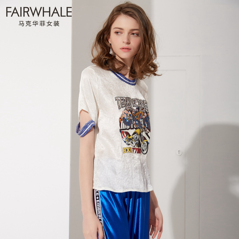 服装鞋帽>女装>女士t恤>马克华菲(fairwhale)>马克华菲(fairwhale)