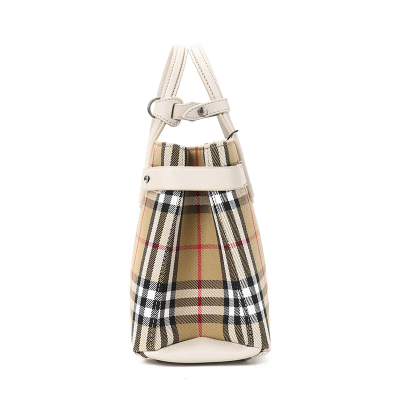 预订 BURBERRY Banner 经典格纹 手提 斜挎包
