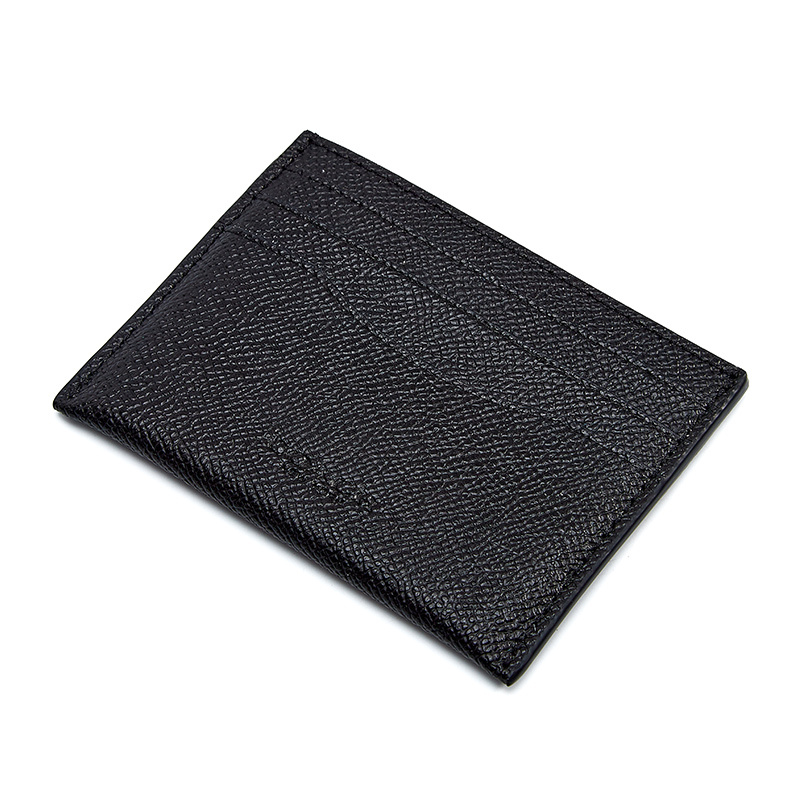 蔻驰coach奢侈品女士专柜款黑色皮质卡包卡夹4989blk