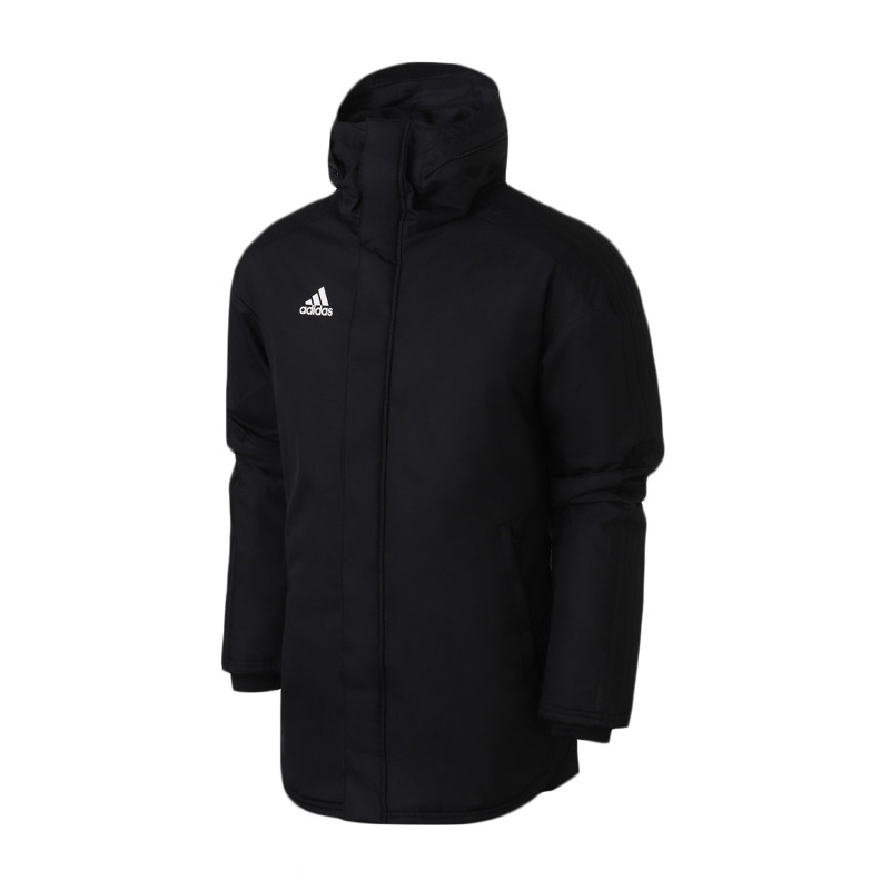 adidas阿迪达斯男子棉服保暖防风休闲运动服BQ6594 L BQ6594黑色
