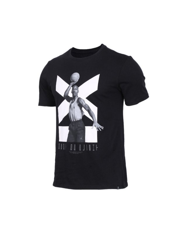 NIKE耐克上衣男装休闲运动舒适T恤半袖圆领短袖916047-010_7