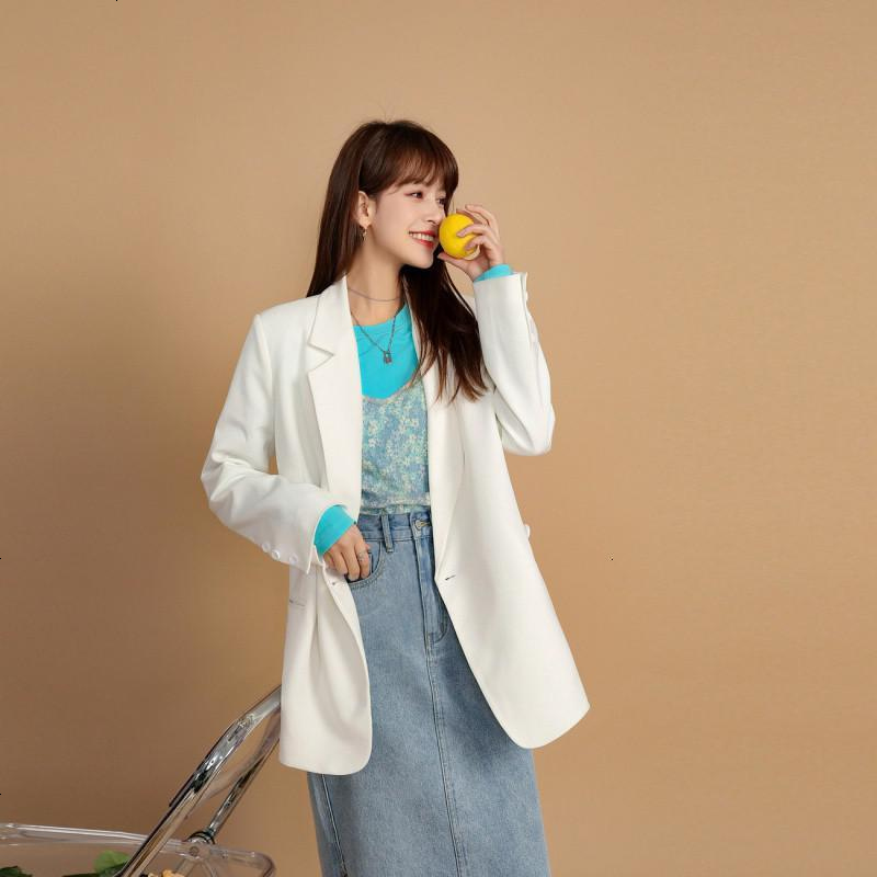 OtherMix气质小西服情人节系列韩版宽松2021年新款春季西装外套女
