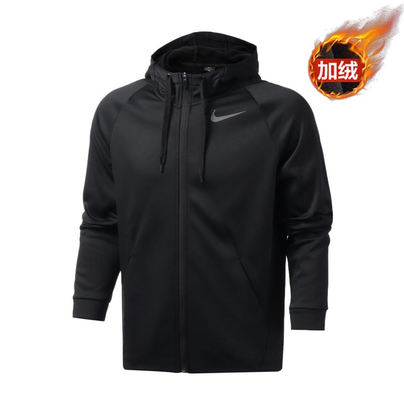 NIKE男装外套针织连帽拉链潮流开衫夹克休闲运动服931997
