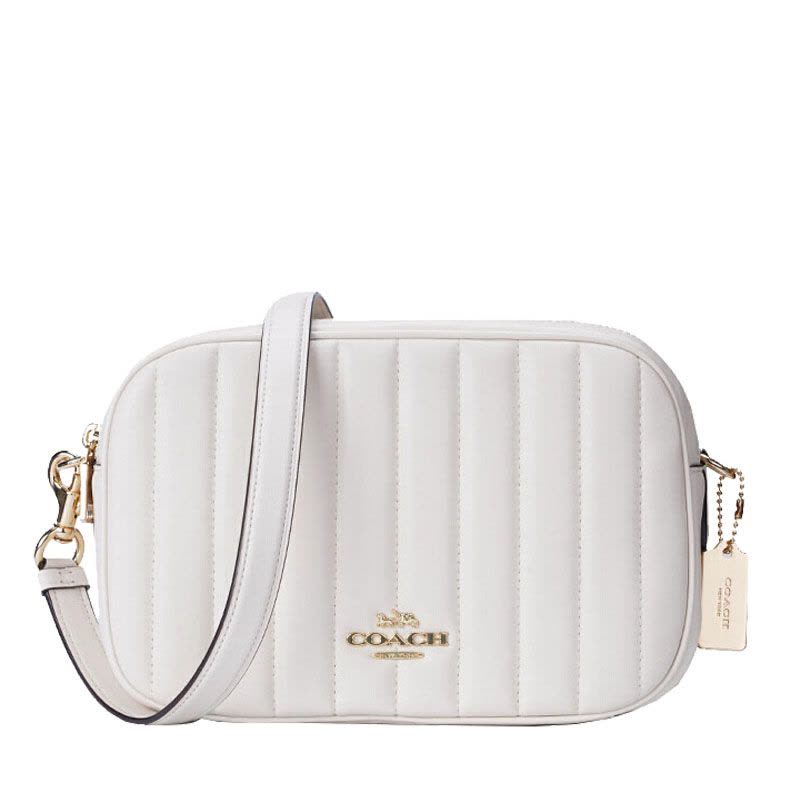 COACH/蔻驰 女包 CAMERA相机包 马车标字母压纹 单肩斜挎包 拼色 奢侈品包包图片