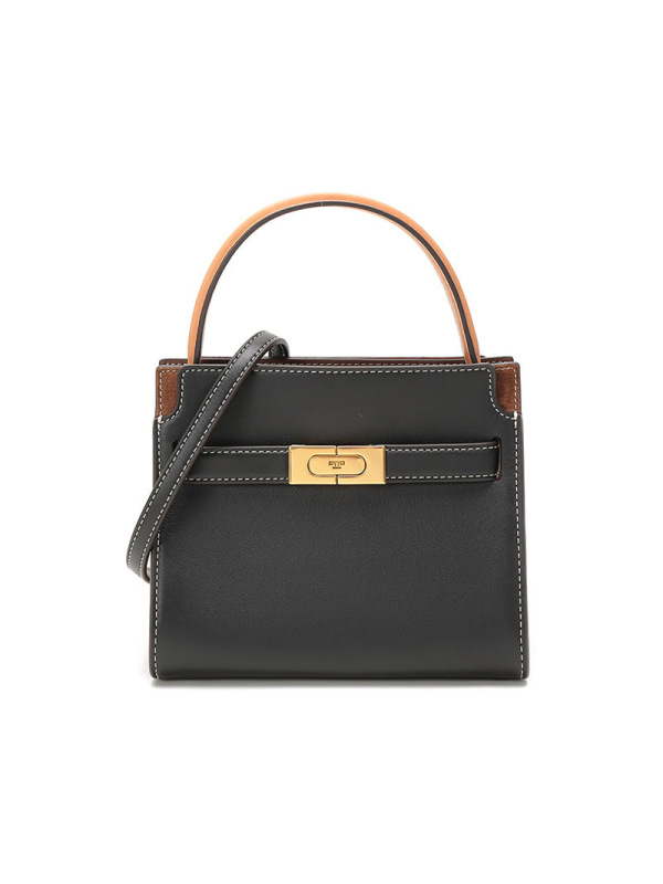 TORY BURCH 托里·伯奇 奢侈品 TB女包 LEE RADZIWILL牛皮/绒面革手提单肩斜挎包 75662