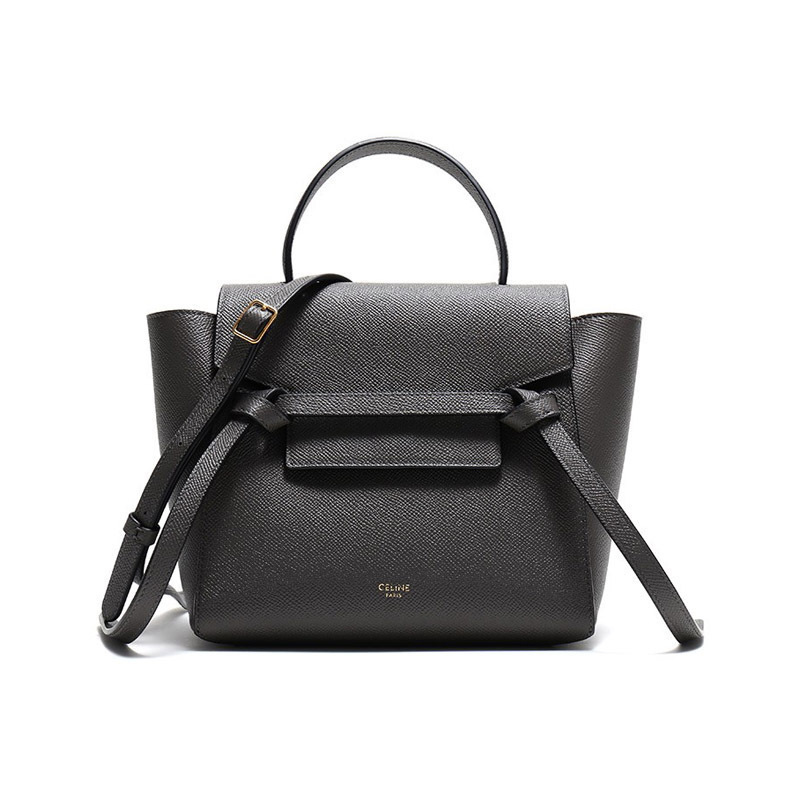 CELINE 赛琳 女士牛皮BELT NANO鲶鱼包手提单肩斜挎包 189003ZVA