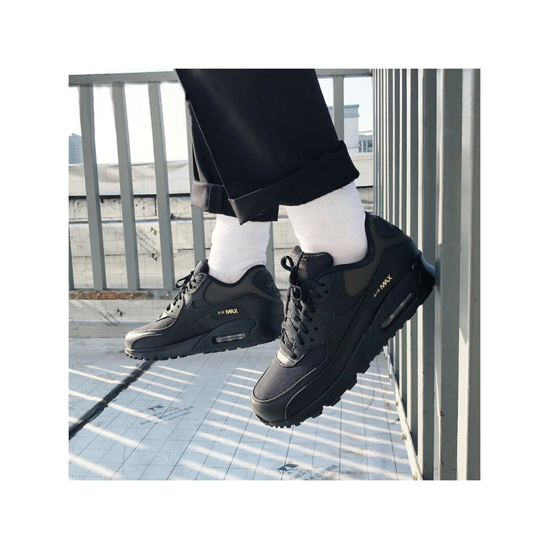 nike耐克男鞋冬季airmax90运动舒适轻便跑步鞋700155011