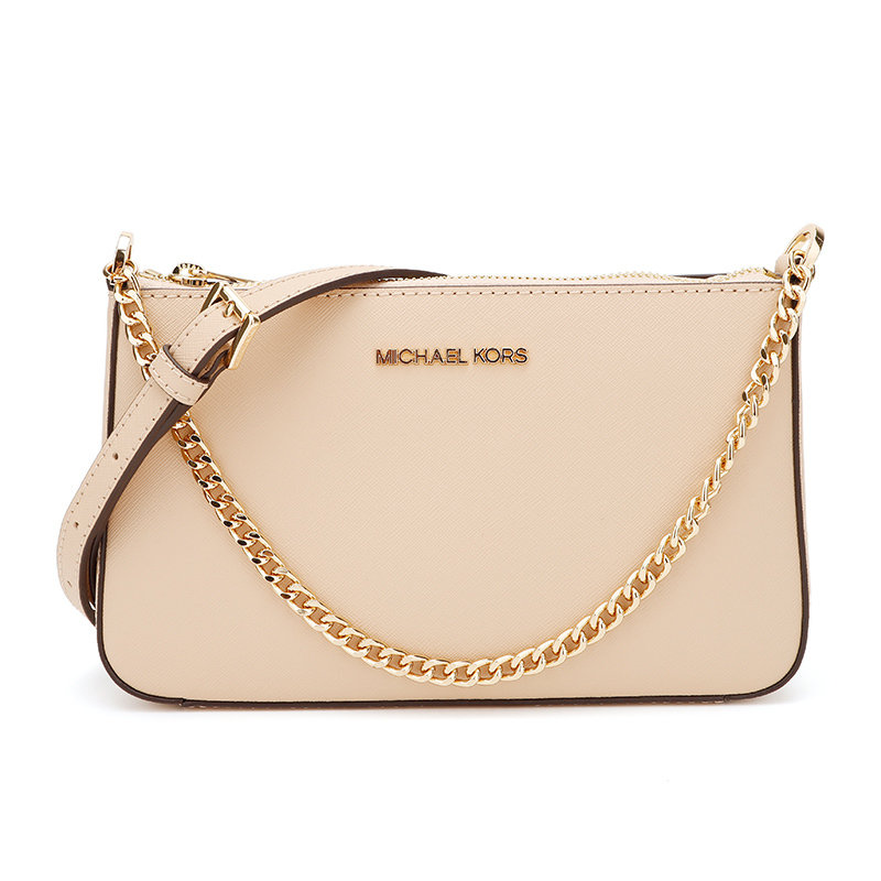 迈克·科尔斯（MICHAEL KORS）MK女包 JET SET TRAVEL系列皮质裸粉色单肩包35S0GTVU6L