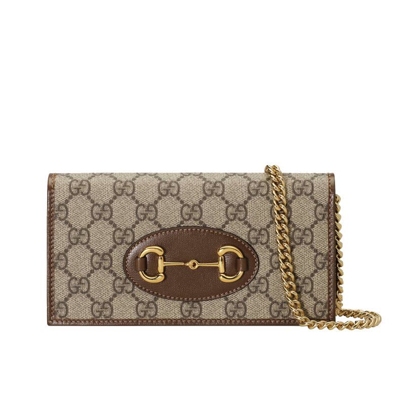 【预定】GUCCI 1955 马衔扣链带钱包621892 19*10*4CM图片