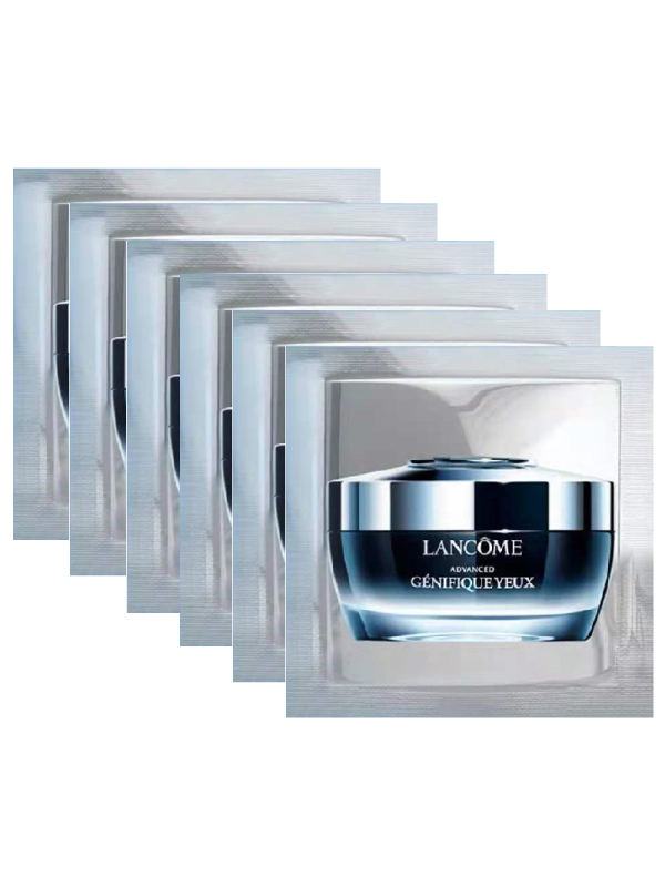 新版兰蔻LANCOME肌底精华焕亮眼霜1ml*20片 小样 小黑瓶发光眼膜霜