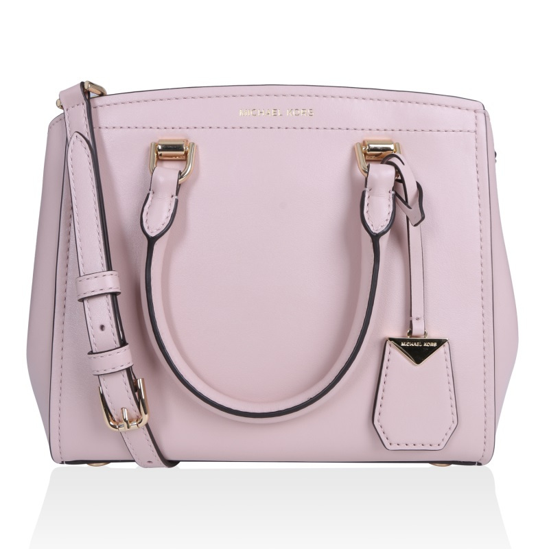 MICHAEL KORS女士裸粉色皮质斜跨包手提包30T8GN4M2L SOFT PINK
