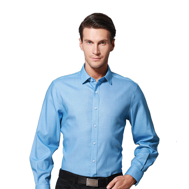 美尔雅mailyard长袖衬衫男纯棉商务休闲修身款男士衬衣全棉男式长衬
