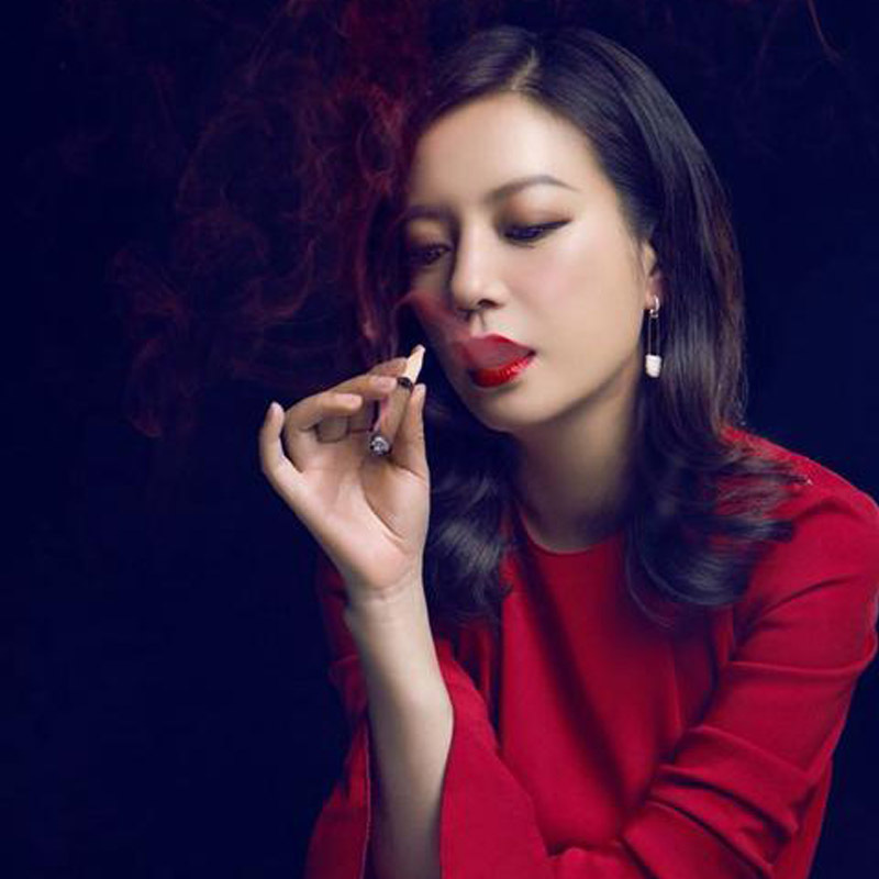 apmmonaco明星赵薇同款babyxl系列别针设计感耳环女