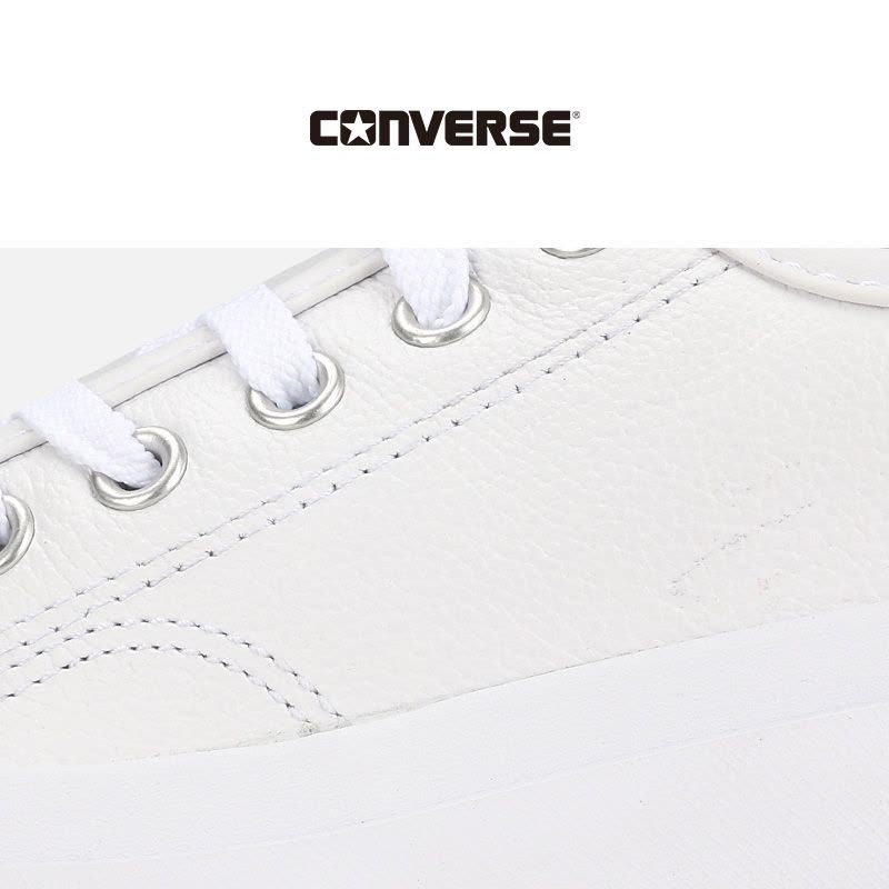 Converse匡威男女鞋开口笑春季小白鞋皮质经典休闲板鞋101509图片