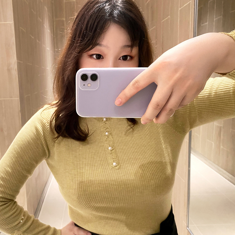 三彩2020冬季新款半高领修身长袖打底衫针织衫毛衫上衣女