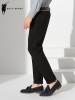 polo sport 休闲裤男秋冬季男装新款修身弹力直筒裤子男 黑色