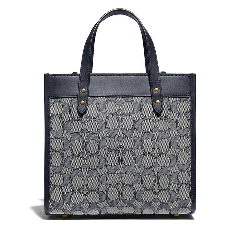 COACH 蔻驰 FIELD TOTE TOTE包 手提包单肩包 LOGO印花 织物拼皮 C3865图片