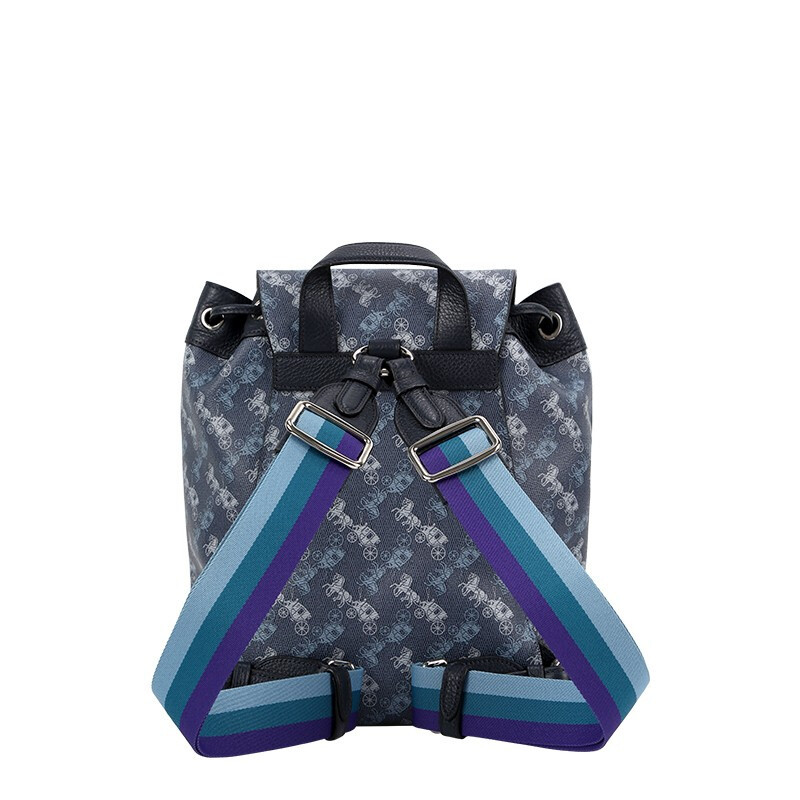 蔻驰coach奢侈品女士背包时尚休闲马车图腾双肩包背包91110svqb8