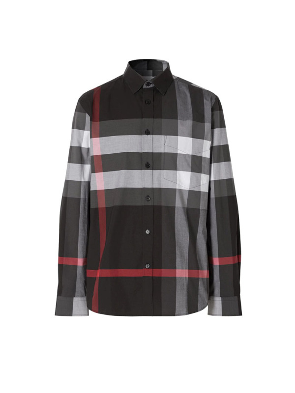 博柏利 BURBERRY 8023772 男士衬衫
