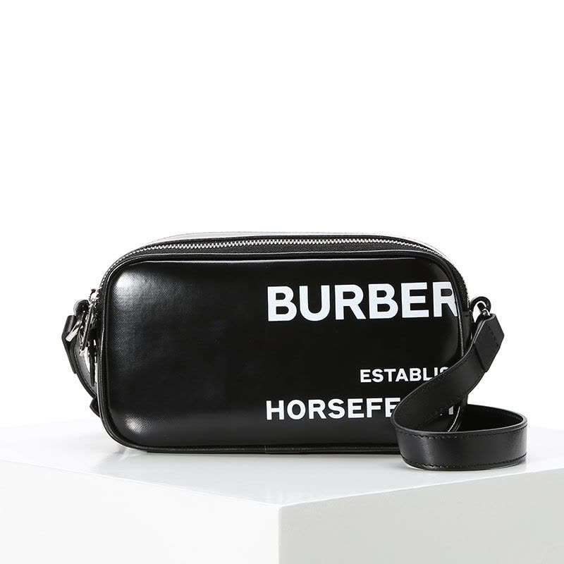 预订BURBERRY Horseferry 印花斜挎相机包 迷你18x10.5x5CM图片