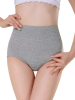 初愫高腰收腹棉质大码女士三角内裤4条装