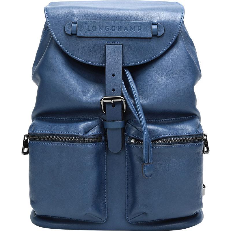 longchamp珑骧中性longchamp3d系列牛皮双肩包1610770