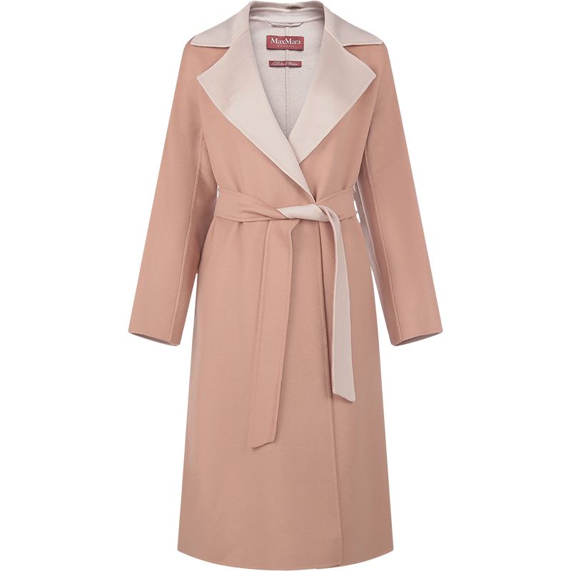 Max Mara Studio 麦丝玛拉 女士 绵羊毛长款大衣外套 60110327 CLES
