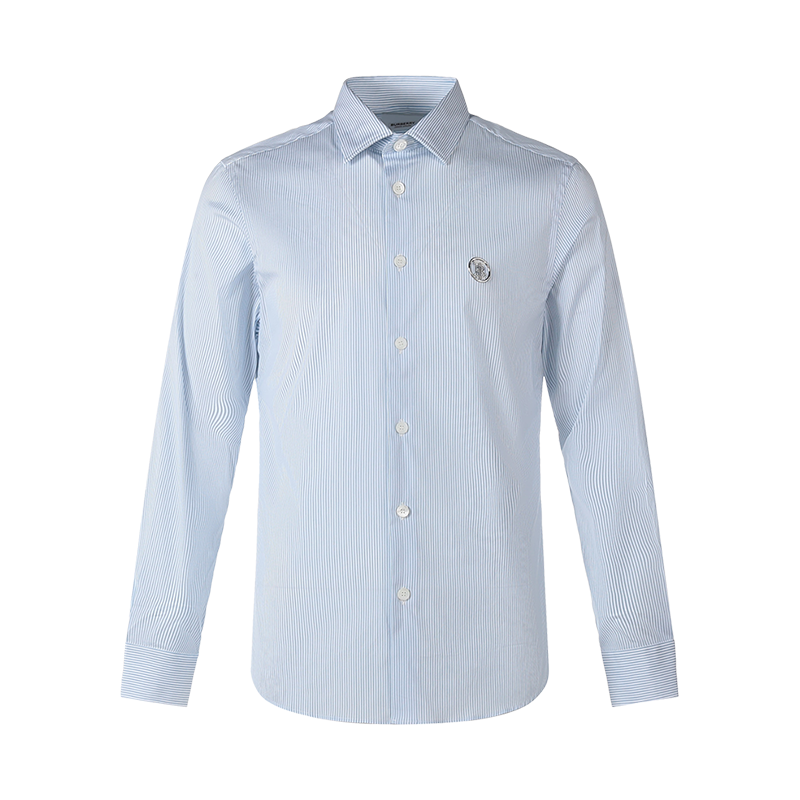 博柏利巴宝莉burberry男款棉质长袖衬衫80427731