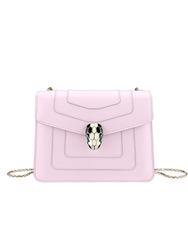 BVLGARI/宝格丽 SERPENTI FOREVER 单肩包 288714 玫瑰色