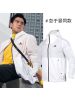 阿迪达斯防晒衣男夏季薄款男士防风衣白色运动服外套潮EH3768
