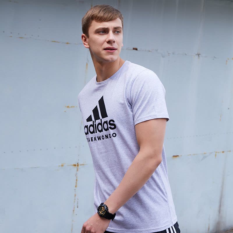 阿迪达斯adidas男装短袖T恤-ADICTT-GYB图片