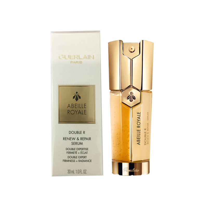 [国内专柜版正品保证]娇兰(GUERLAIN)帝皇蜂姿黄金复原蜜30ml+双效修护精华露30ml