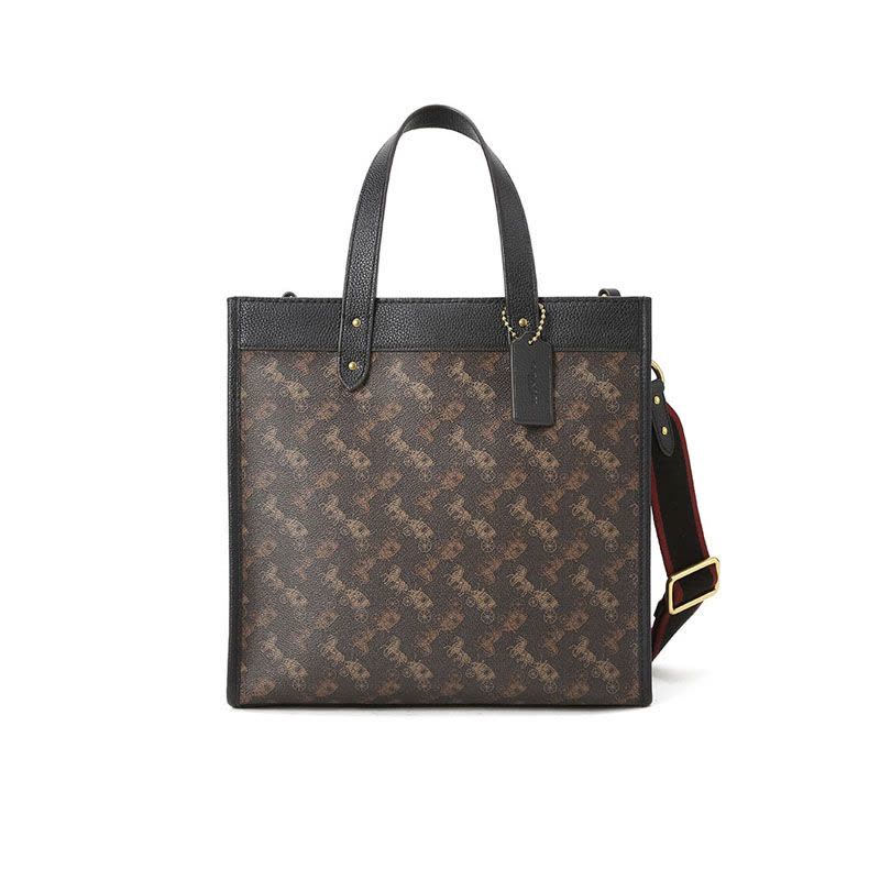 COACH 蔻驰 TOTE包 女士单肩 手提包马车印花织物89143图片