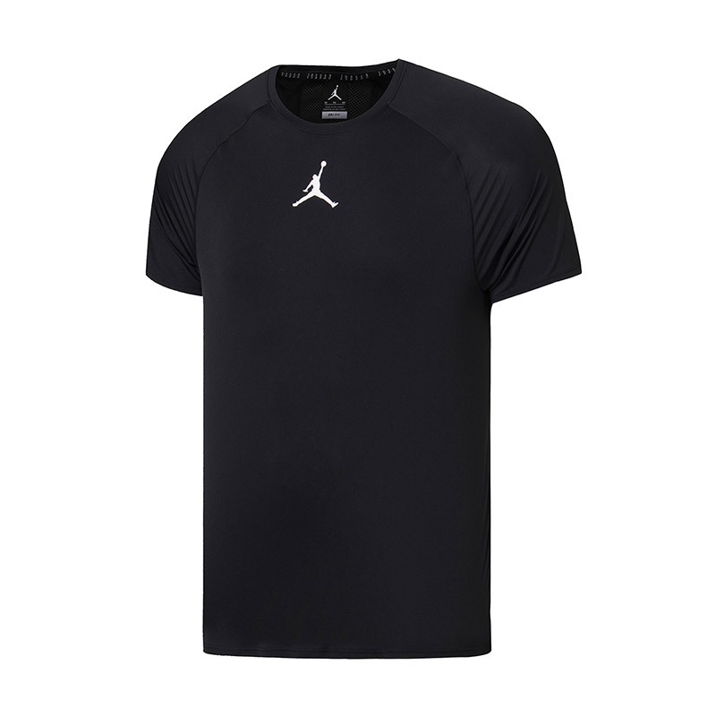 【自营】NIKE耐克男短袖T恤JORDAN系列圆领运动上衣892257 L 892257-010黑+白