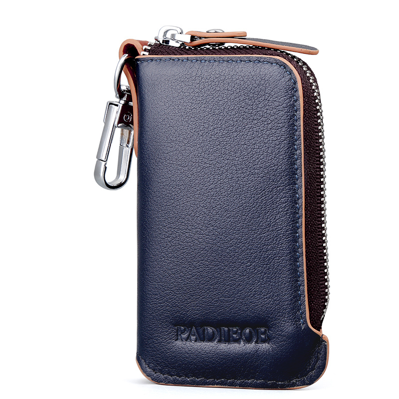 顺丰配送迷你钥匙包男士钥匙包大容量锁匙包车用车钥匙包男真皮男款