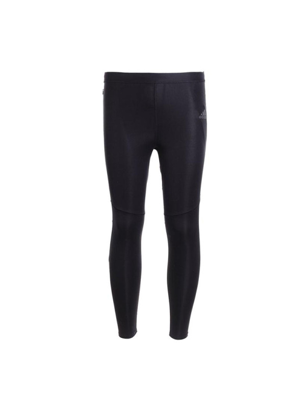 阿迪达斯小脚裤秋透气男裤训练跑步紧身裤运动长裤B47717